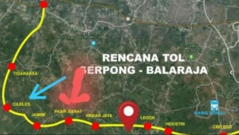 Tanah Lahan Industri Pinggir Jalan Di Jambe Tangerang #1
