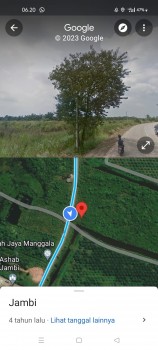 Tanah 5 Ha Pinggir Jalan Raya Nasional Jambi Sabak #1