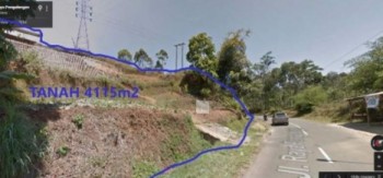 Tanah Strategis Cocok Resort Di Pinggir Jalan Propinsi Banjaranpangalengan #1