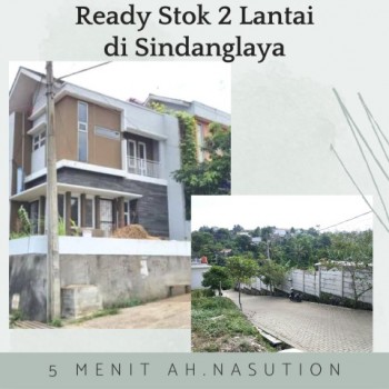 Langsung Huni Rumah 2lantai Tanah Luas View Kota Bandung Dekat Jalan Ah Nasution Arcamanik #1