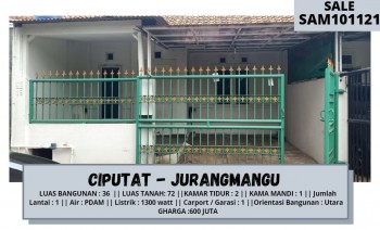 Rumah Siap Huni Dalam Cluster Lokasi Strategis Di Dekat Stasiun Jurangmangu #1