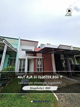 For Rent Rumah Budget 40jt Di Cluster Bsd #1