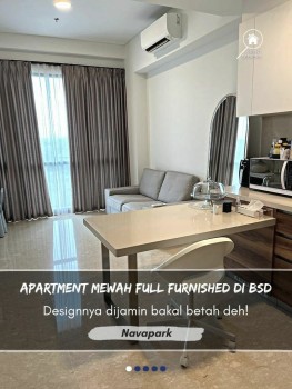 For Rent Apartemen Full Furnished Mewah Di Navapark Bsd #1