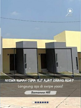 For Rent Rumah 15 Jt Aja Di Samanea Hill #1