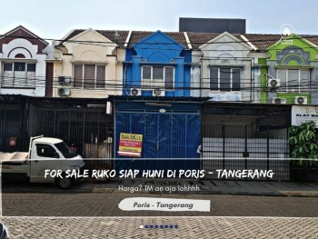 For Sale Ruko Di Poris Paradise Tangerang. Rapih Banget Dan Siap Huni Loh #1