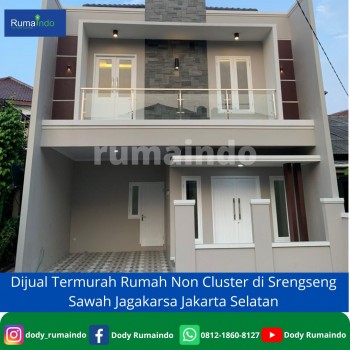 Dijual Termurah Rumah Non Cluster Di Srengseng Sawah Jagakarsa Jakarta Selatan #1