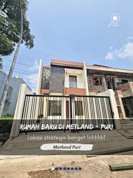 For Sale Rumah Baru Di Metland Jakarta Barat #1