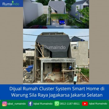 Dijual Rumah Cluster System Smart Home Di Warung Sila Raya Jagakarsa Jakarta Selatan #1