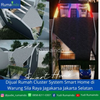 Dijual Rumah Cluster System Smart Home Di Warung Sila Raya Jagakarsa Jakarta Selatan #1