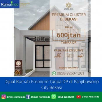 Dijual Rumah Premium Tanpa Dp Di Panjibuwono City Bekasi #1