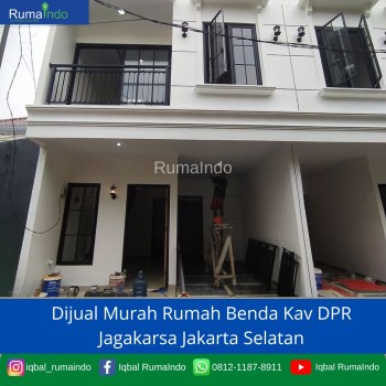 Dijual Murah Rumah Benda Kav Dpr Jagakarsa Jakarta Selatan #1