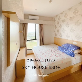 Disewakan 2br Full Furnished Sky House Bsd Include Ipl #1