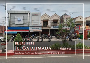 Ruko Eks Bank 2 Lantai Shgb Di Jalan Gajahmada, Mojokerto #1