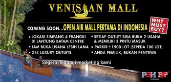 Venesian Mall Open Air Pertama Di Batam Cicil100x #1