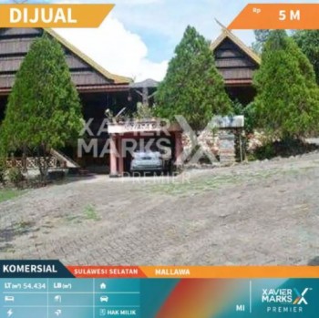 Dijual Murah Tanah Beserta Bangunan Di Mallawa Kabupaten Maros Sulsel #1