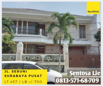 Dijual Rumah Jl.seruni - Surabaya Pusat - Lantai Full Marmer - Pintu Kayu Jati - Strategis Lokasi #1