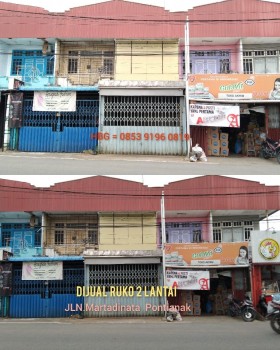 Dijual Ruko Usaha Tepi Jalan Martadinata Pontianak Barat, Kota Pontianak #1