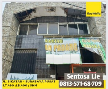 Dijual Rumah Usaha Surabaya Pusat Jalan Sikatan - Dekat Veteran , Krembangan , Tugu Pahlawan #1