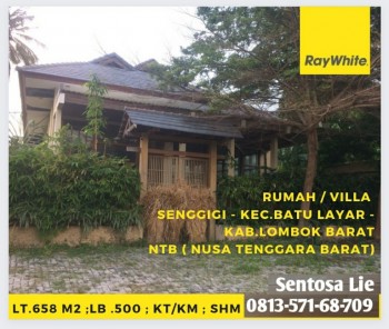 Dijual Rumah Villa Senggigi - Batu Layar - Lombok Barat - Nusa Tenggara  Barat #1