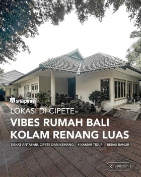 Dijual Rumah Second Luas 793 Di Cipete Jakarta Selatan #1