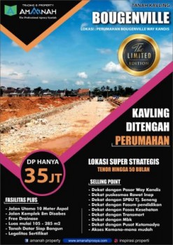 Tanah Kav Waykandis Tanjungsenang Pulau Damar Lampung Buat Rumah Hunia Dp Murah #1