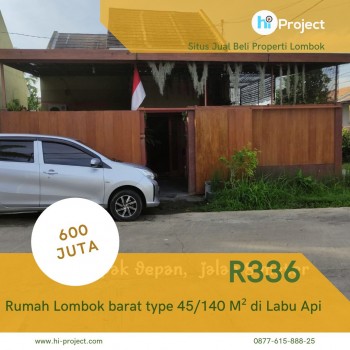 Rumah Lombok Barat Type 45/140 M² Di Perumahan Lingkar Muslim Labu Api R336 #1