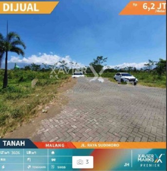 Tanah Berpotensial Di Jl. Raya Sudimoro - Malang #1
