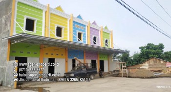 Dijual 5 Unit Ruko Baru Gandeng Lokasi Di Tanah Mas Km 13 Banyuasin Palembang #1