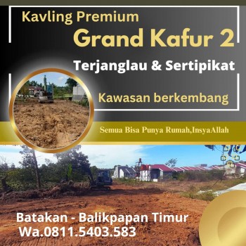 Kavling Premium Grand Kafur 2 Di Batakan Kalimantan Timur #1