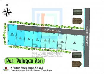 Tanah Murah Di Pakem Mangku Jalan Aspal, Dekat Jl. Palagan #1