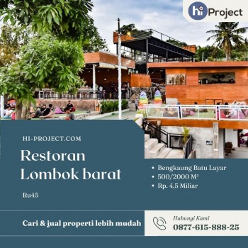 Restoran Lombok Barat D Puncak Resto Di Bengkaung Batu Layar Ru45 #1