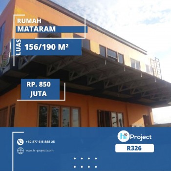 Rumah Mataram 2 Lantai Type 156/190 M2 Di Jempong Baru R326 #1