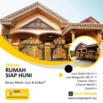 Rumah Bagus Siap Huni Di Sukabangun Palembang #1