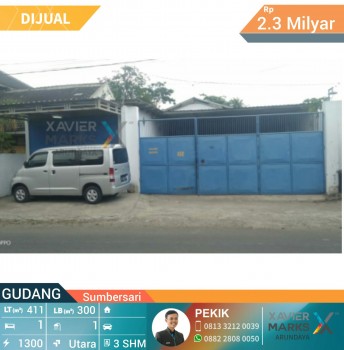 Gudang Bagus Cocok Untuk Pengembangan Usaha Dengan Harga Murah Di Tengah Kota #1