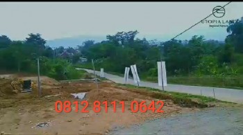 Tanah Murah View Gunung Di Tanjungsari Bogor Lokasi Pinggir Jalan Desa #1
