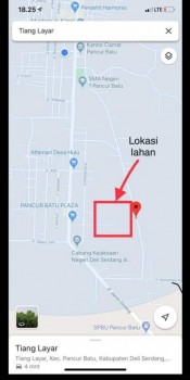 Dijual Tanah Milik Pribadi Lokasi Sangat Strategis Desa Hulu Pancur Batu Deli Serdang Sumatera Utara #1