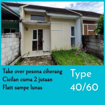 Rumah Take Over Dp 50 Jt Pesona Ciherang Ciomas Bogor #1