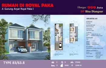 For Sale Rumah Perum Royal Paka I #1