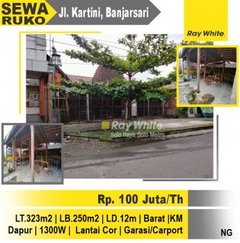 Sewa Tanah Jl. Kartini Banjarsari #1
