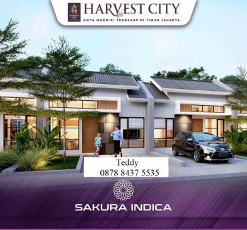 Cluster Sakura Indica Harvest City-dp Hanya 2 Juta-an-free: Bphtb,ppn,shm-subsidi:dp,biaya Kpr #1