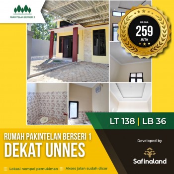Rumah 200jutaan Dekat Kampus Unnes Di Pakintelan Semarang #1