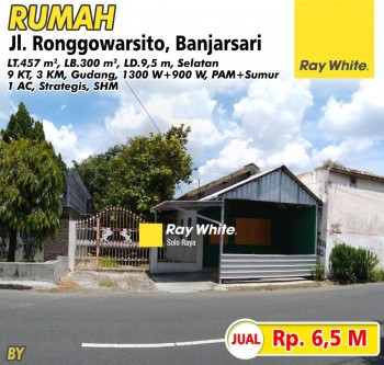 Rumah Jl. Ronggowarsito Banjarsari #1