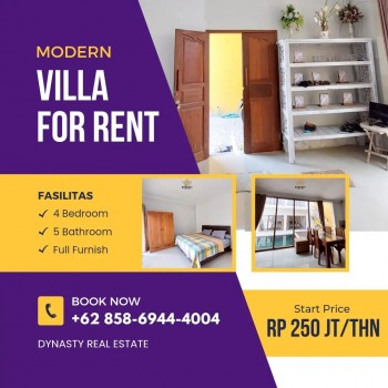 For Rent Villa At Badung For A Year #1