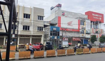 New Listing Disewakan Ruko 4 Unit Jl Radial Seberang Hotel Santika Palembang #1