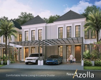 New Minimalis Rumah 2 Lantai Tipe Azolla Start 2,5m-an #1