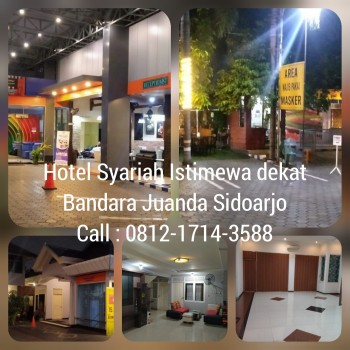 Hotel Dekat Bandara Juanda Konsep Syariah Dijual #1
