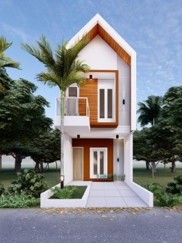 Rumah Minimalis Modern 2 Lantai Lokasi Dekat Kantor Kelurahan Jatimulya Depok #1