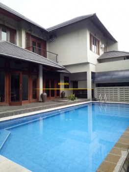 Rumah Full Furnished Bali Syle Swimming Pool Di Cibubur Cimanggis Depok #1