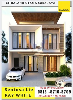 New Premium Rumah Citraland Utama - Surabaya - Area Waterfront - Woodland - Taman Puspa Raya #1