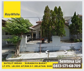 Dijual Rumah Satelit Indah Sukomanunggal Surabaya Barat- Luas 375 M2 (15×25) - Shm - Dekat Rs Mitra Keluarga #1